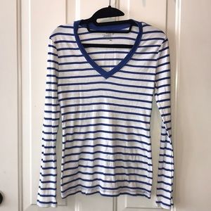 Old Navy Striped Long Sleeved Shirt